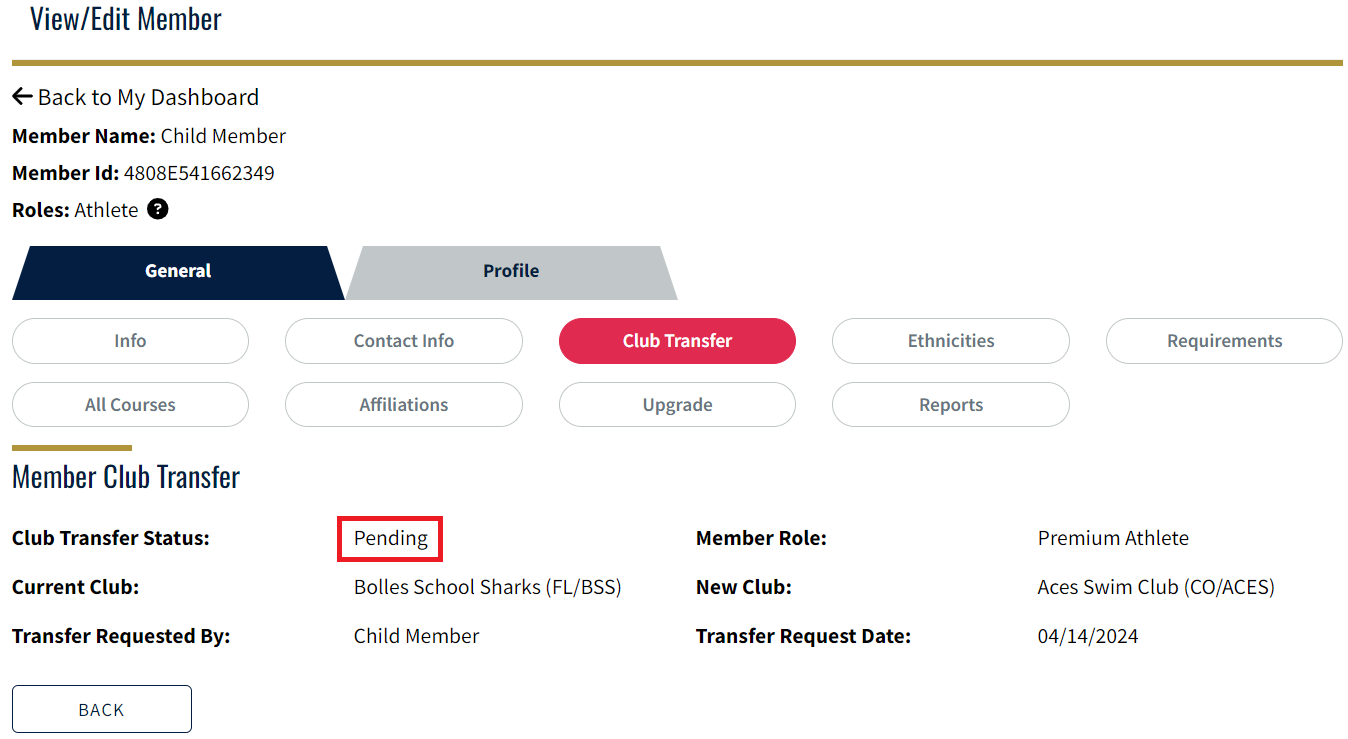 How do I transfer my child to a different club?(Elite group coached by ...